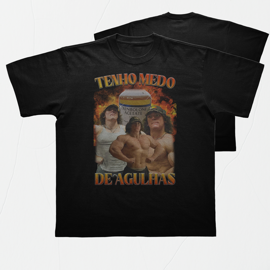 (GYM) T-Shirt Tenho medo de agulhas | Sam Sulek| Ginásio