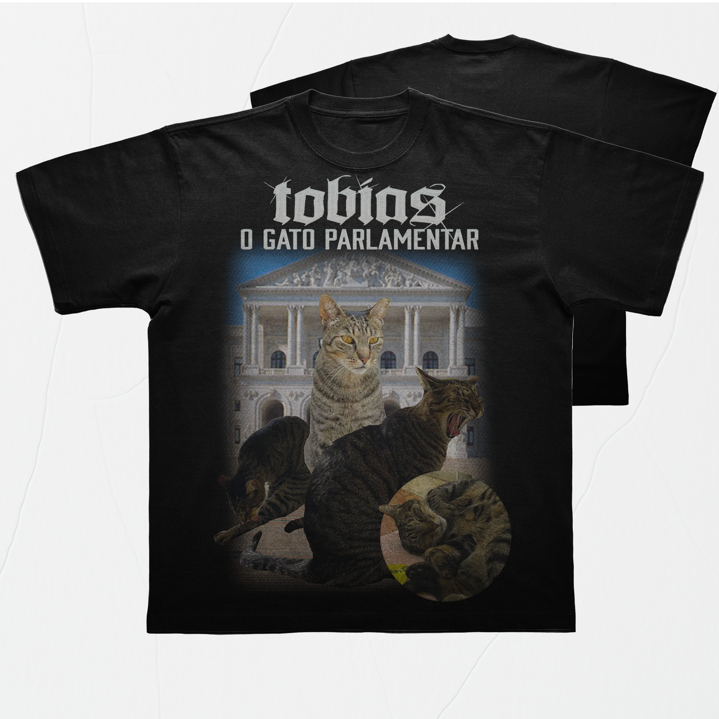 T-Shirt Tobias o gato parlamentar